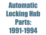 Automatic Locking Hub Parts 91-94 Dana 60